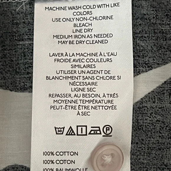 NWT Anthropologie Black and White “The Bettina” Floral Dress - Picture 11 of 11